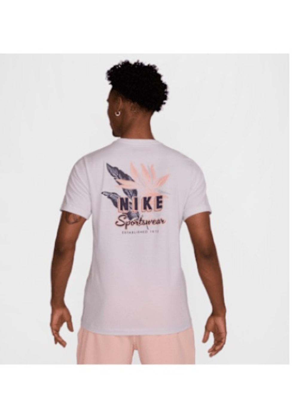Nike Men’s Crew-Neck T-Shirt — Barely Grape